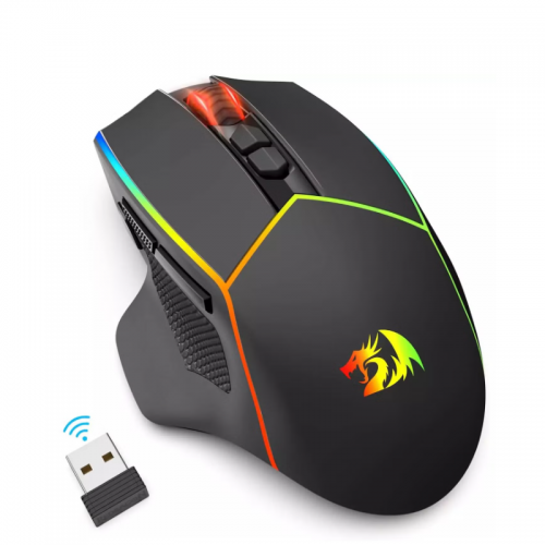 Redragon M814 AXE PRO RGB Gaming Mouse - Black